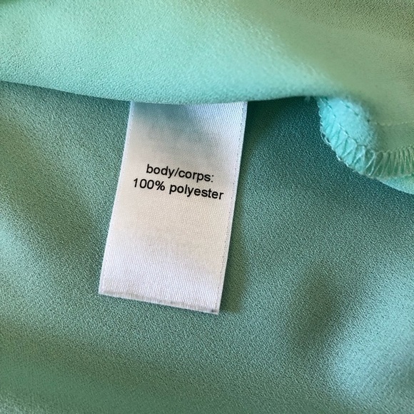 Maurices sea foam green blouse size L - Picture 2 of 8